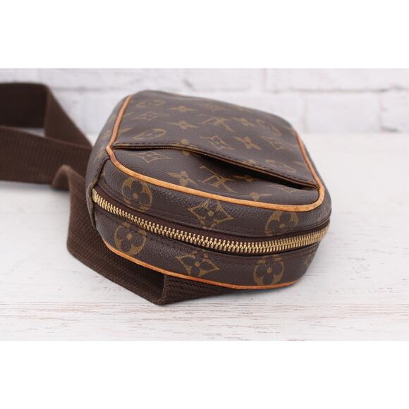Louis Vuitton Pochette Gange Monogram Bumbag Belt Waist Crossbody Pouch A4285 - Picture 9 of 13
